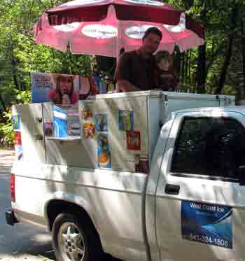 Ice Cream and Ice each day at 11:30am and 6pm