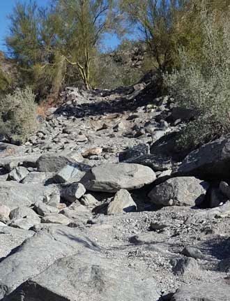 The rocks that stopped our trip