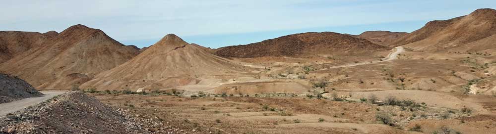 The road to Ferguson Lake