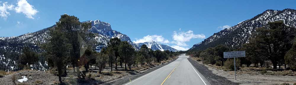 Climbing to McWilliams Campground