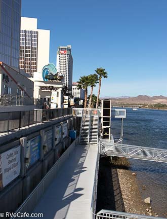 Mostly a paved walkway along the Colorado