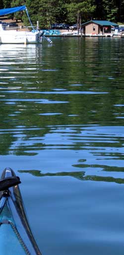 The marina from my kayak