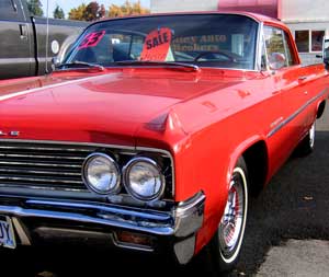 1963 two door Oldsmobile, $14,500