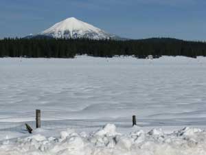 Mt. Mcloughlin after a January storm