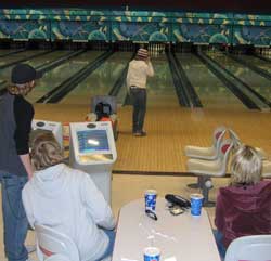 Bowling with the grandkids