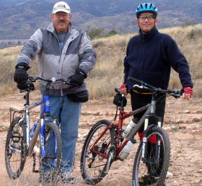 Dick and Dale go for a bike ride