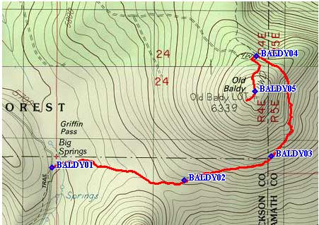 Howard Prairie Lake is west (left) about 20 minutes 