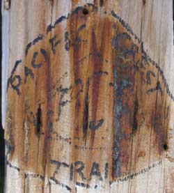 Pacific Crest Trail Marker