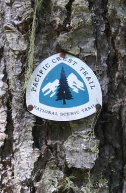 Bicycles are not allowed on the Pacific Crest Trail