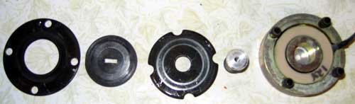 Brake disassembled