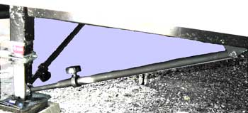 cross rod and fore/aft rod installed
