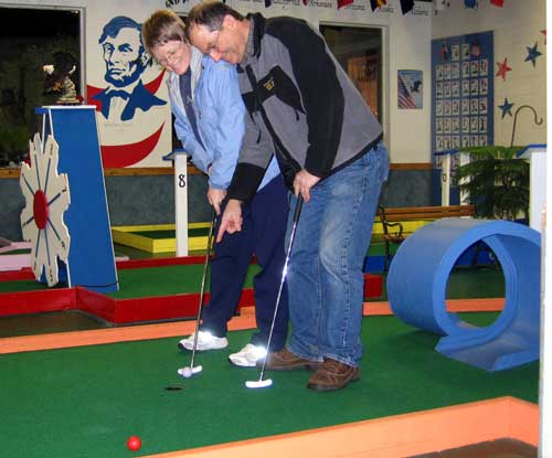 Indoor Miniature Golf