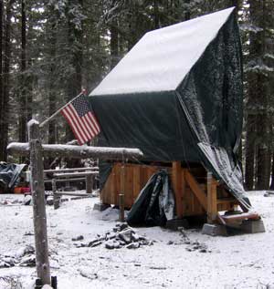 How the deck looks when we returned in spring 2007