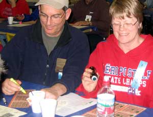 Playing BINGO!