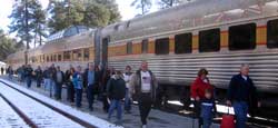 We've arrived at the Grand Canyon Station