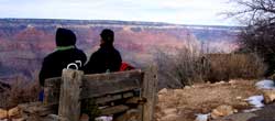 Lunch on the rim