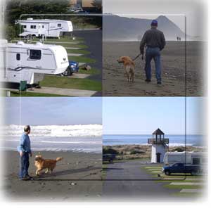 Ireland's RV park Gold Beach