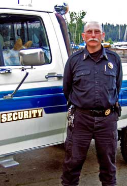 Bob is the night security guard