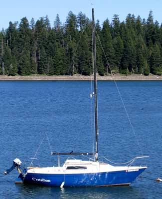 The C'estsibon on Howard Prairie Lake