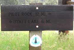 Pilot rock is only 12 miles