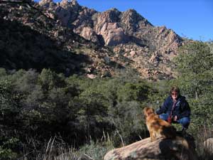 Cochise Stronghold on the east side of the Dragoon Mountains