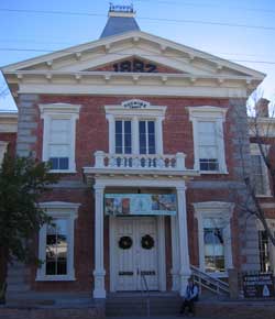 Click to enlarge, Tombstone Courthouse