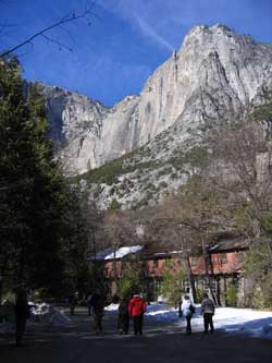 Yosemite Falls from Yosemite Villiage