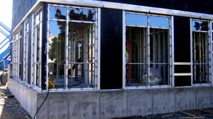 Windows are installed