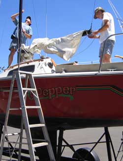 Mount the boom