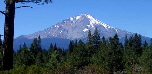 Mt. Shasta from the south side