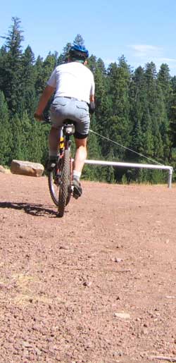 Approching the dam