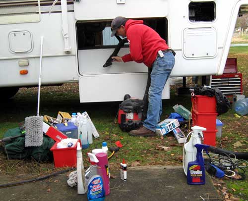 Preparing the RV