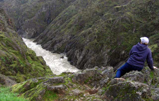 Hellgate Canyon on the Rogue River