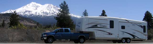 Highway 97, just north of Weed, California