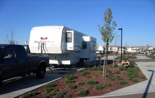 An Escapees discount park in Lodi called Flag City RV Resort