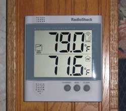 Radio Shack Indoor-Outdoor Thermometer