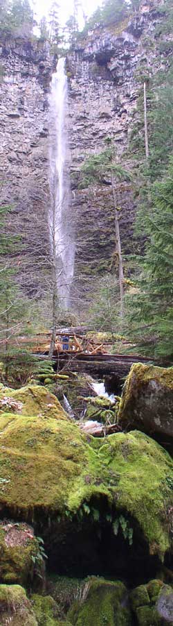 Watson Falls, tallest at 272 feet.